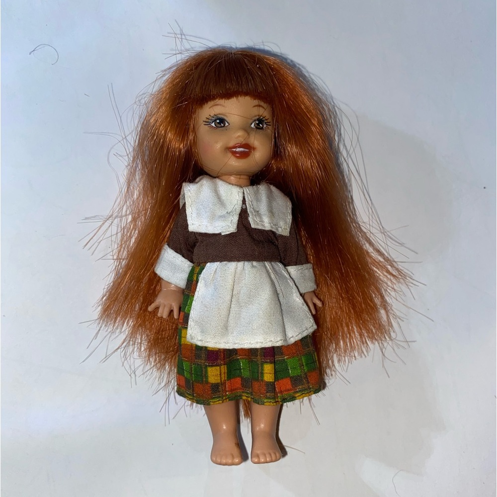 (SET) Barbie Kelly Happy Thanksgiving Pilgrams
